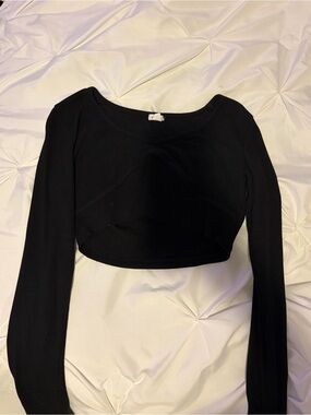 Garage Long sleeve Crop top